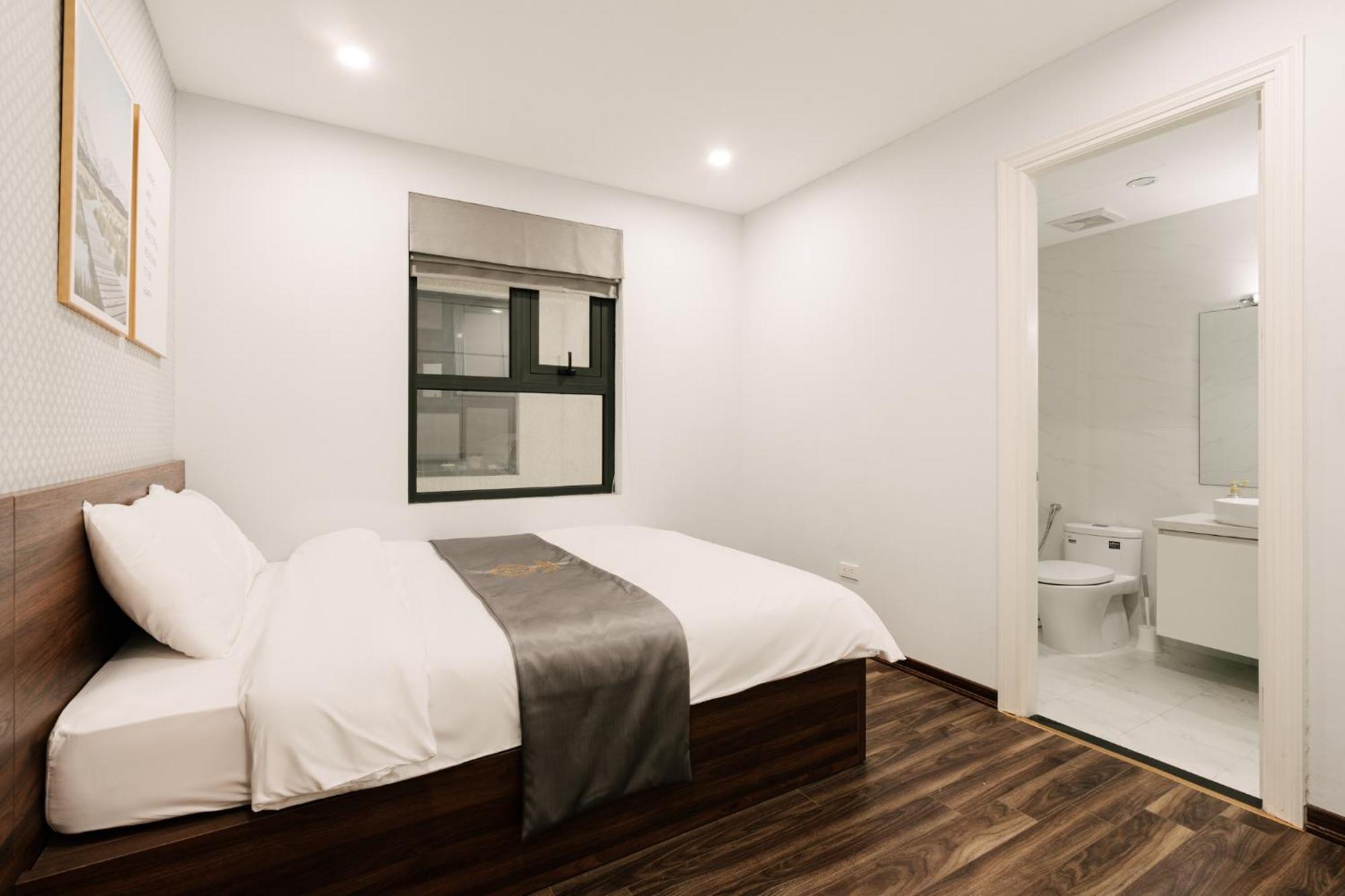 Hi-Home Suites - The West Lake Xuan Dieu Hanói Exterior foto