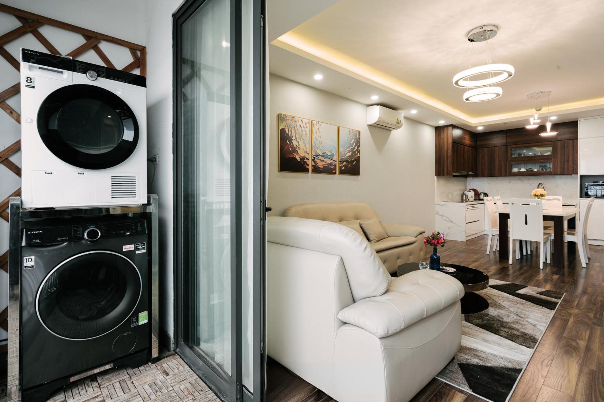 Hi-Home Suites - The West Lake Xuan Dieu Hanói Exterior foto