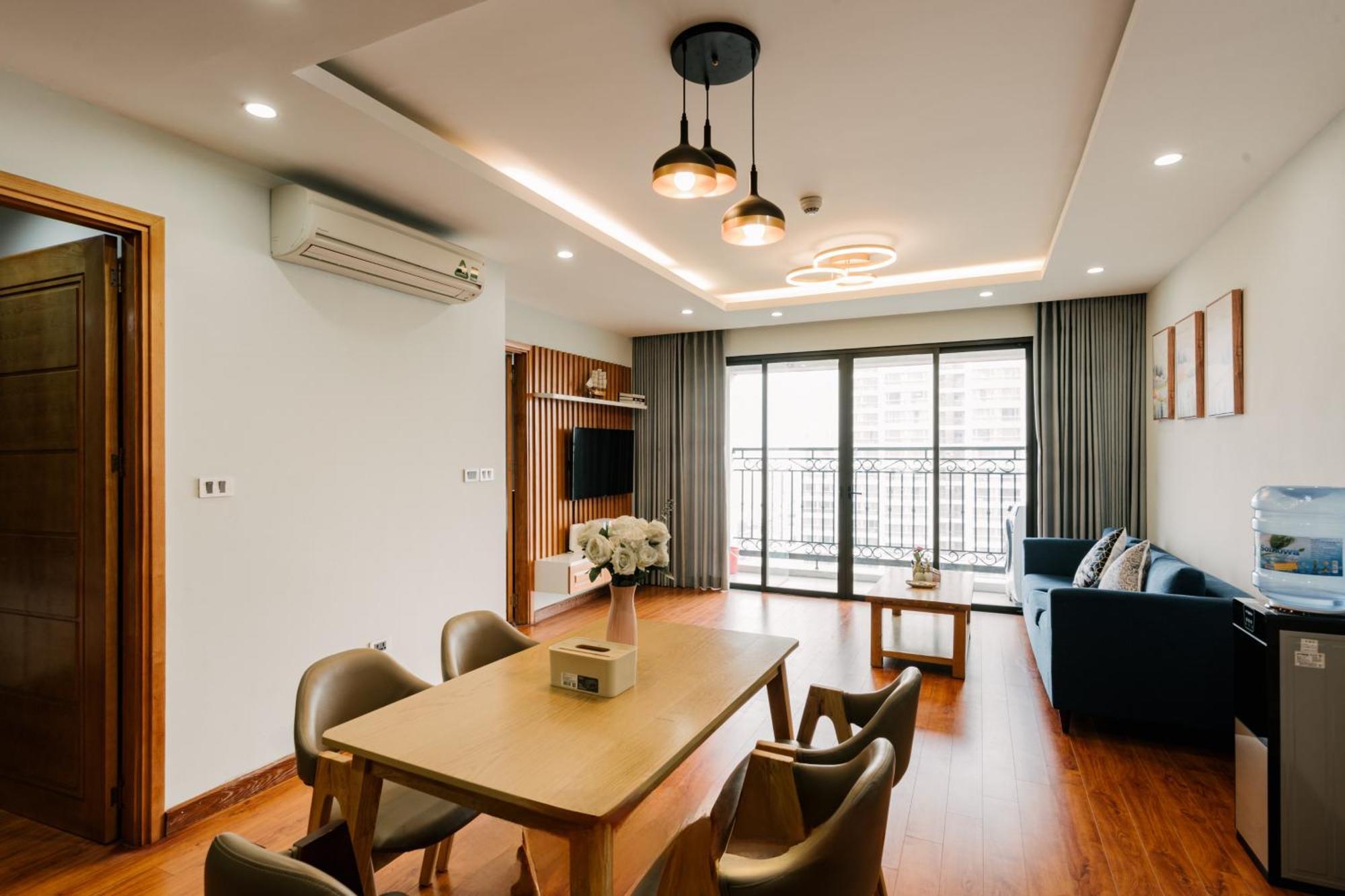 Hi-Home Suites - The West Lake Xuan Dieu Hanói Exterior foto