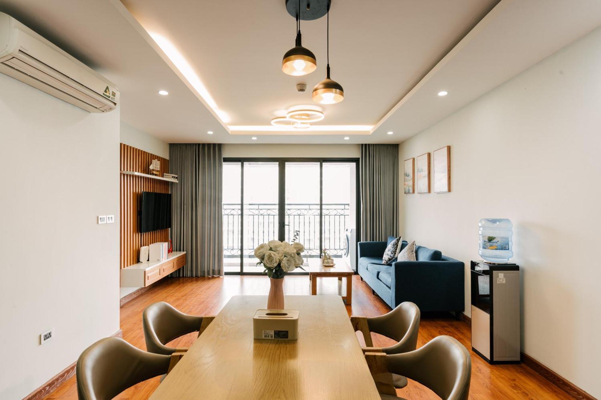 Hi-Home Suites - The West Lake Xuan Dieu Hanói Exterior foto