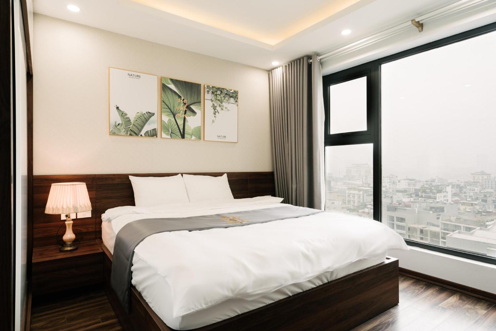 Hi-Home Suites - The West Lake Xuan Dieu Hanói Exterior foto
